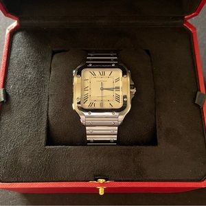 Cartier Santos Large Steel Ref WSSA0009